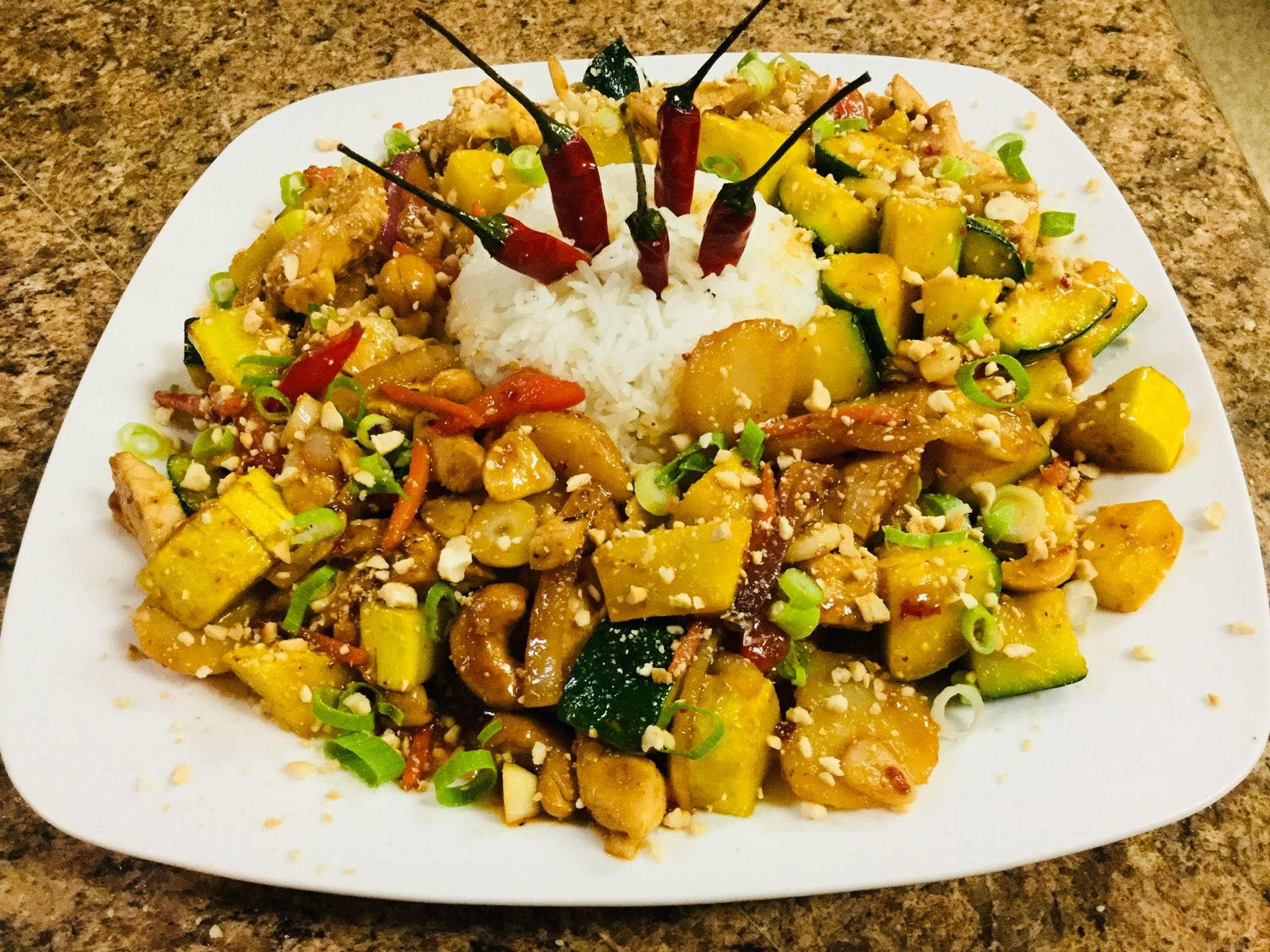 Thai dish 1 from Hawkins Farm Cellars